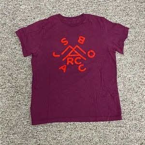 Marc Jacobs Purple Tee with Red Graphic